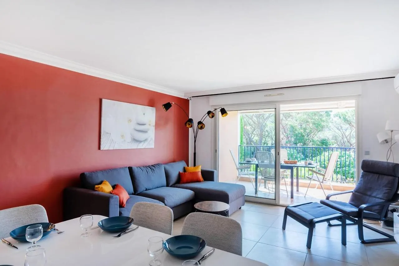 Bright Cocoon With Pool And Sea View Daire Sainte-Maxime Fransa